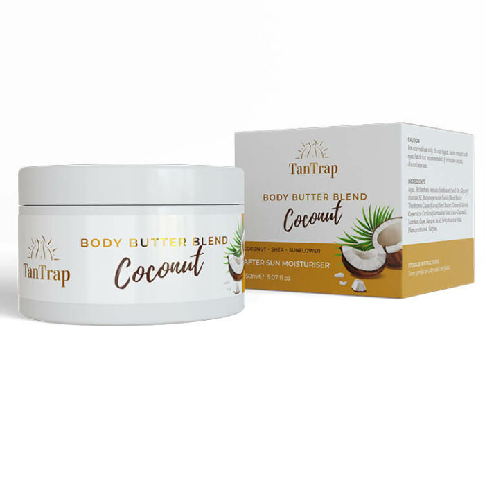coconut and shea body butter blend