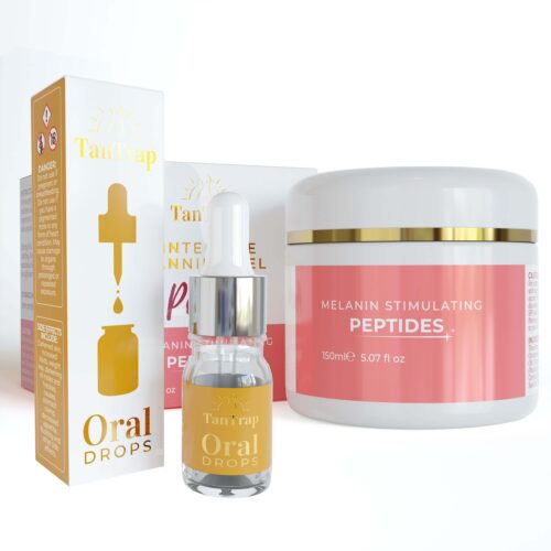 Intensive tanning Gel Oral Drops bundle