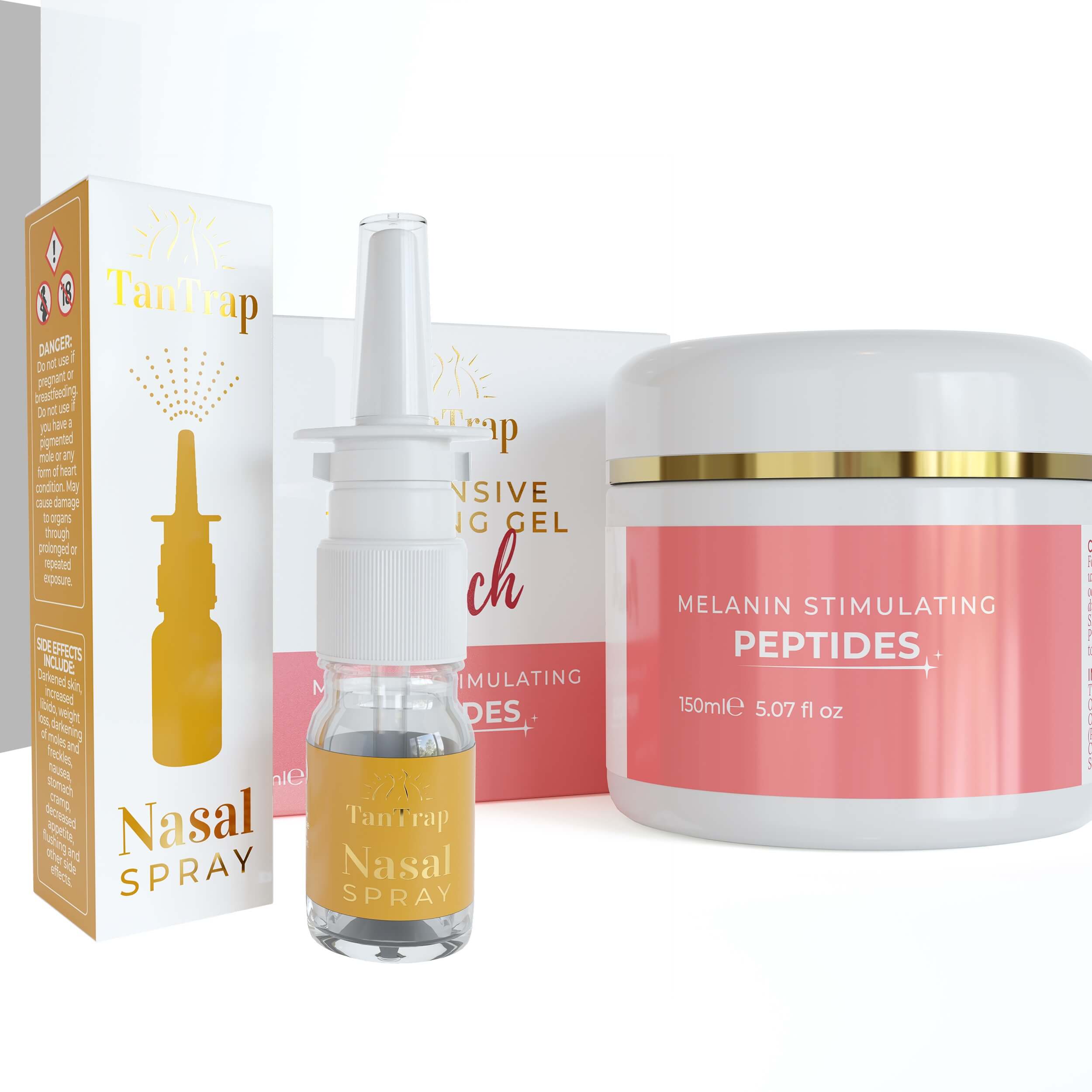 intensive tanning gel nasal spray bundle