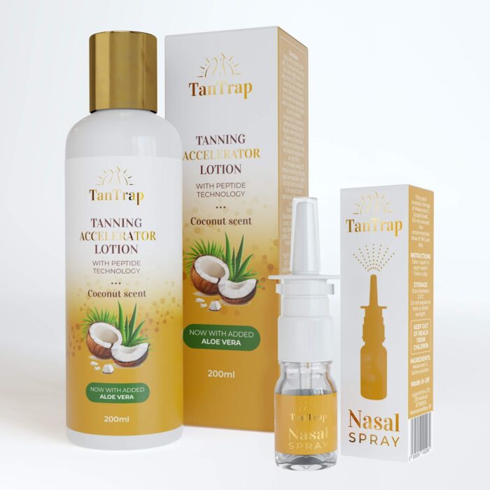 Peptide Tanning Cream Nasal Spray Bundle