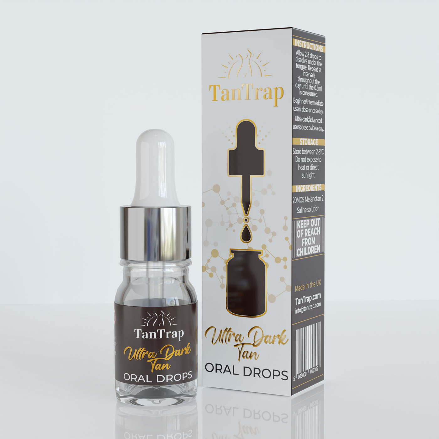 Ultra Dark Oral Drops Tanning Accelerator