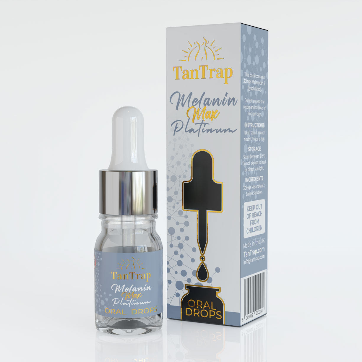 triple strength oral drops tanning accelerator