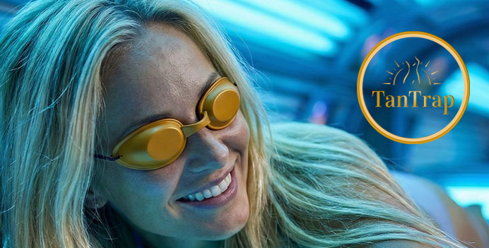 tantrap sunglasses on sunbed